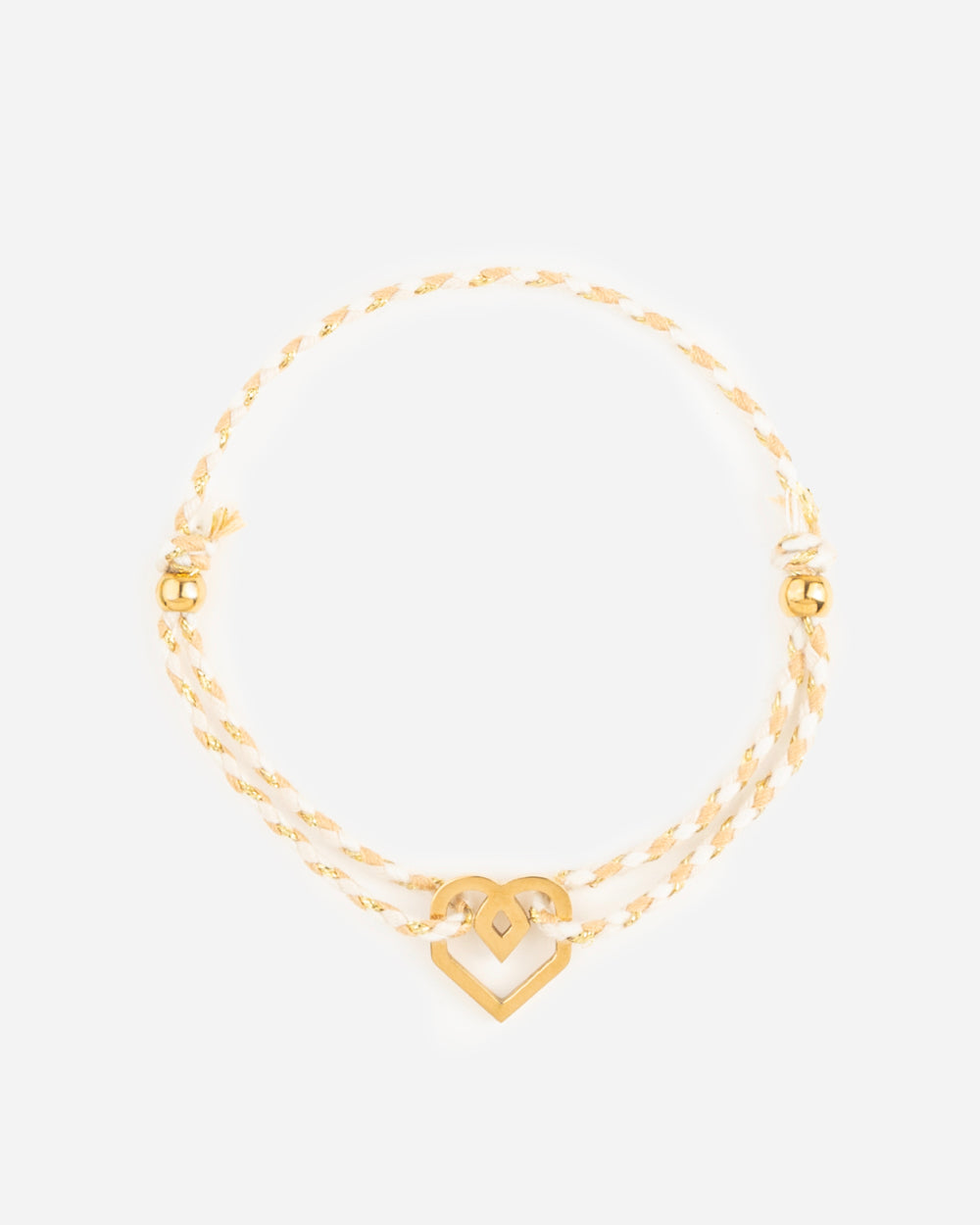 BRACCIALETTO Cuore Crema