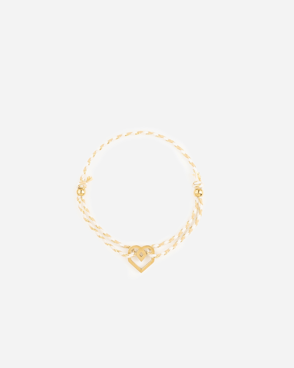 BRACCIALETTO Cuore Crema