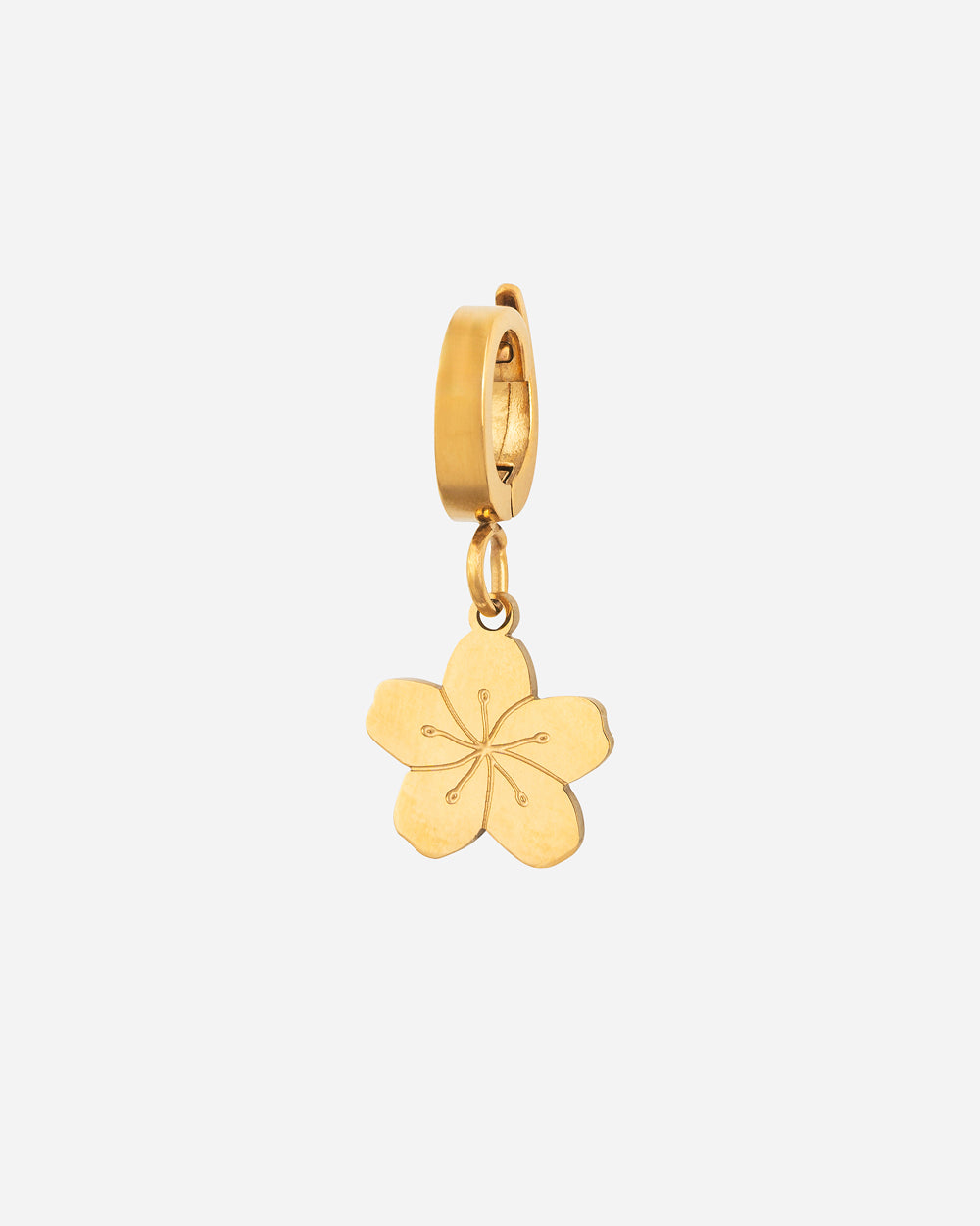 CIONDOLO Fiore Tropicale - Oro