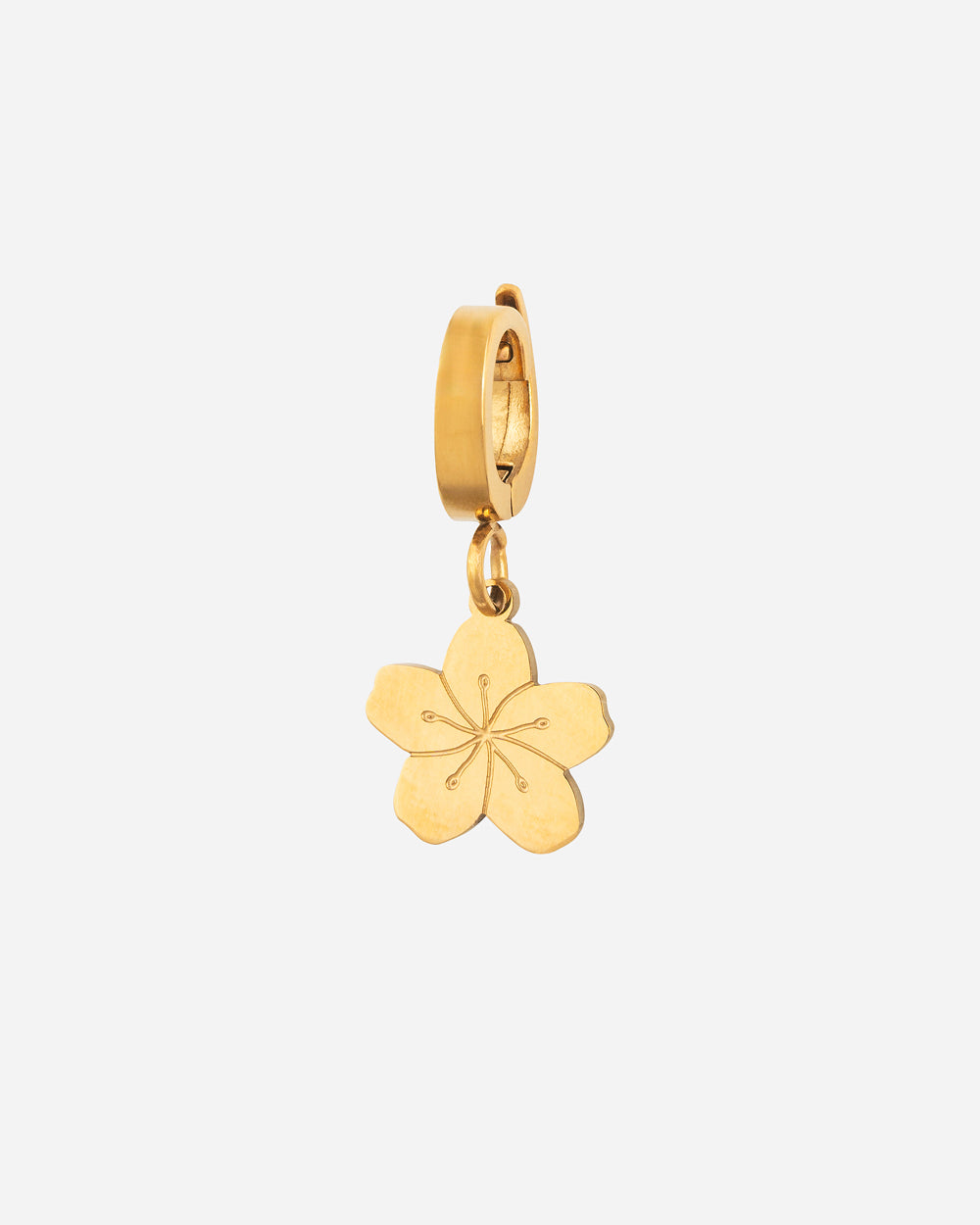 CIONDOLO Fiore Tropicale - Oro