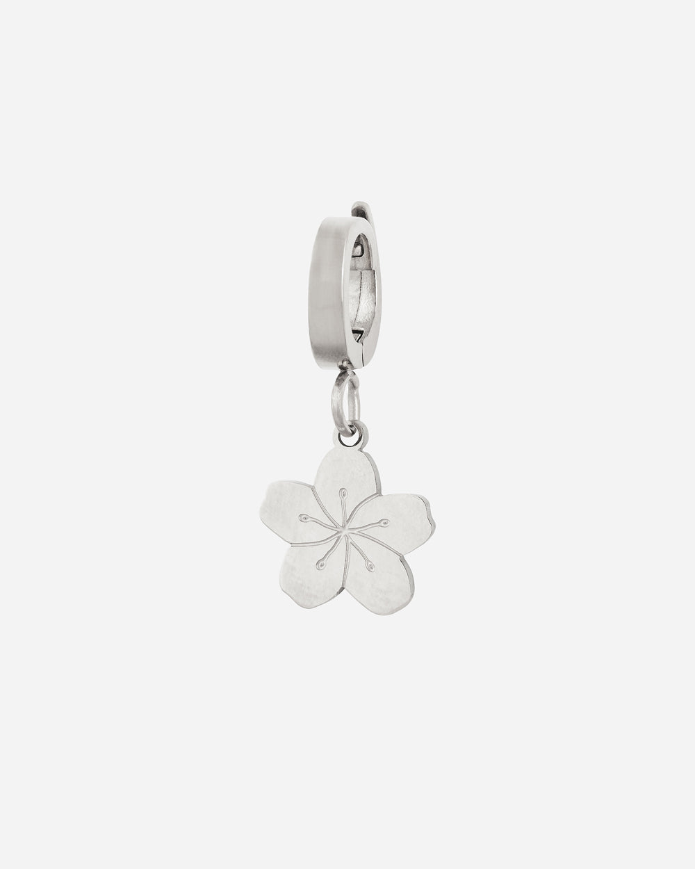 CIONDOLO Fiore Tropicale - Argento