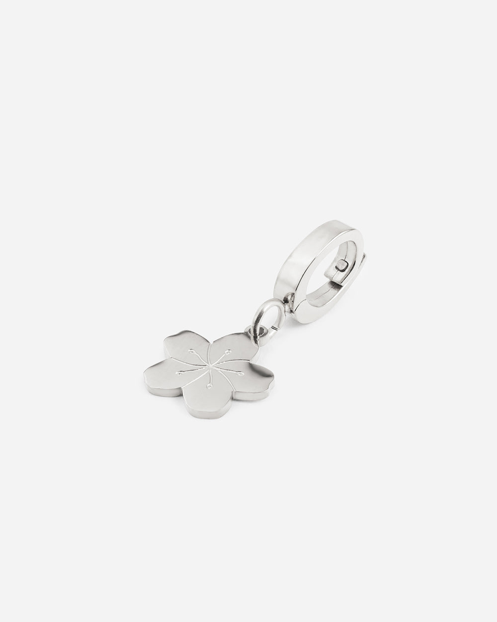 CIONDOLO Fiore Tropicale - Argento